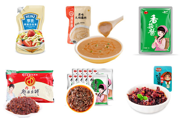  小型香菇醬全自動包裝生產(chǎn)線/自動化香菇醬包裝流水線
