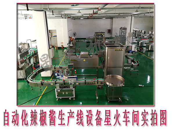 自動化辣椒醬生產線設備，全自動辣椒醬生產線設備廠家 
